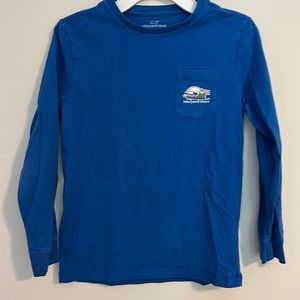 Vineyard Vines boy long sleeve snowboarding T, size small